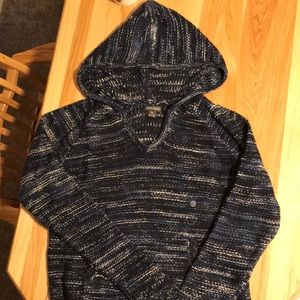 Eddie Bauer westbridge hooded sweater tall large